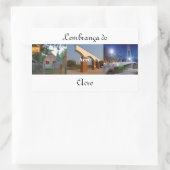 Adesivo lembrança do Acre 長方形シール (バッグ)