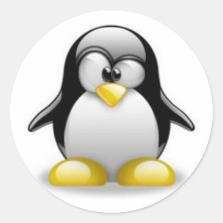Adesivo Linux ラウンドシール