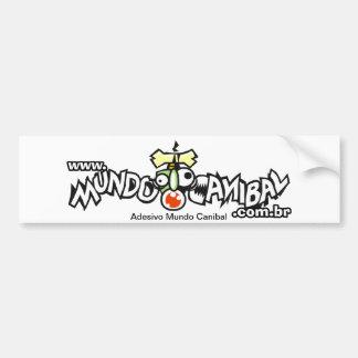 Adesivo Mundo Canibal バンパーステッカー