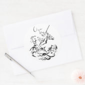 Adesivo Ogum ラウンドシール (封筒)