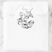 Adesivo Ogum ラウンドシール (バッグ)