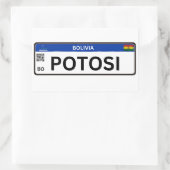 Adesivo Potosi Mercosur 長方形シール (バッグ)