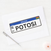 Adesivo Potosi Mercosur 長方形シール (封筒)