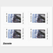 Adesivo Recuerdo de La Paz Bolivia 長方形シール (シート)