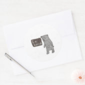 Adesivo redondo ラウンドシール (封筒)