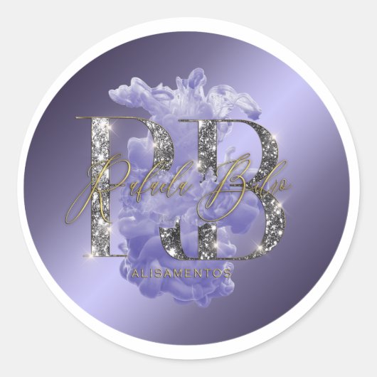 Adesivo redondo  ラウンドシール (正面)