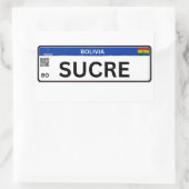 Adesivo Sucre Mercosur 長方形シール (バッグ)
