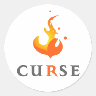 Adesivo - Team Curse ラウンドシール