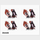 Adesivo the king of fighters 長方形シール (シート)