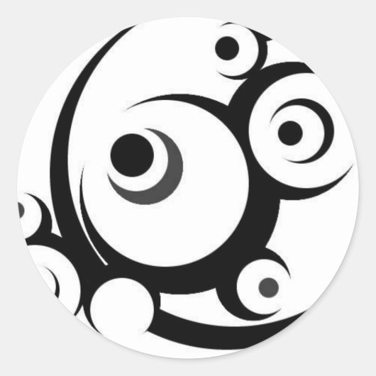 Adesivo Tribal ラウンドシール (正面)