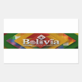 Adesivo unidos hacia el bicentenario 長方形シール