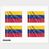 Adesivo Venezuela 長方形シール (シート)