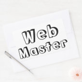 Adesivo WebMaster 長方形シール (封筒)