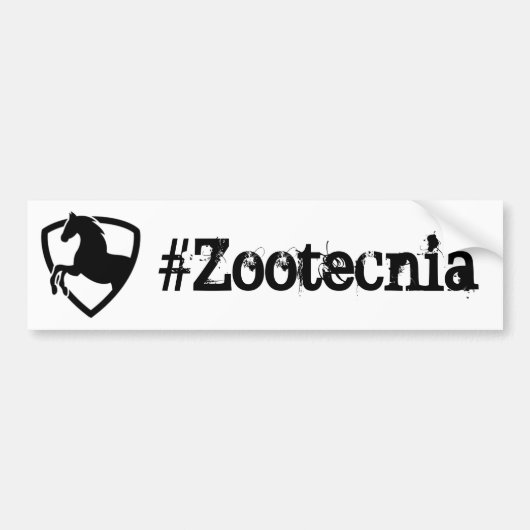 Adesivo Zootecnia バンパーステッカー (正面)
