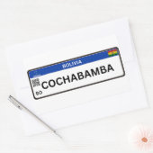 Adesivos Cochabamba Mercosur 長方形シール (封筒)