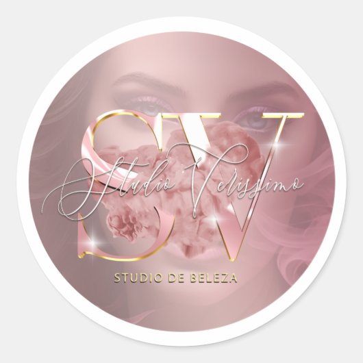 Adesivos e embalagens ラウンドシール (正面)