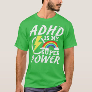 ADHDおもしろいは、ADHDの10代を持つ私のパワーの人々 Tシャツ