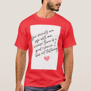 ADHDおもしろい引用文 Tシャツ