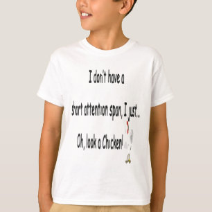 ADHDおもしろTシャツ Tシャツ