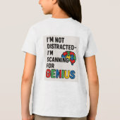 ADHDで繁栄する*私は異な学る トライブレンドＴシャツ (裏面)
