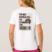 ADHDで繁栄する*私は異な学る Tシャツ (裏面)