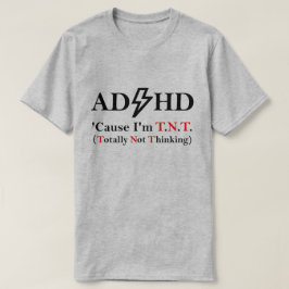 ADHDとロックの音楽。 Tシャツ