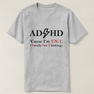 ADHDとロックの音楽。 Tシャツ