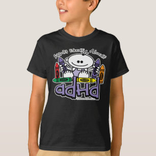ADHDのクレヨン Tシャツ