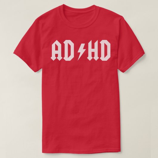 ADHDの岩！ADHDは超大国だ！プレミアム Tシャツ (デザイン正面)