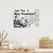 ADHDの広告ポスター |ヴィンテージ広告 | ポスター (キッチン)