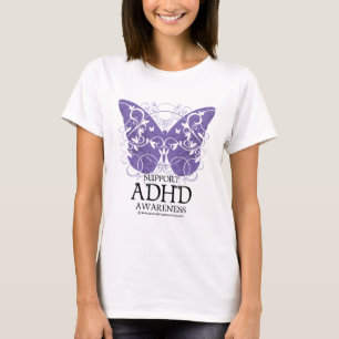 ADHDの蝶 Tシャツ