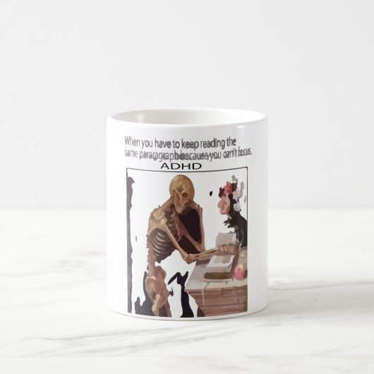 ADHDの話 コーヒーマグカップ (中央)