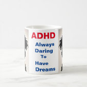 ADHDの輝き コーヒーマグカップ (中央)