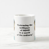 ADHDの輝き コーヒーマグカップ (中央)