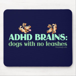 ADHDの頭脳 マウスパッド