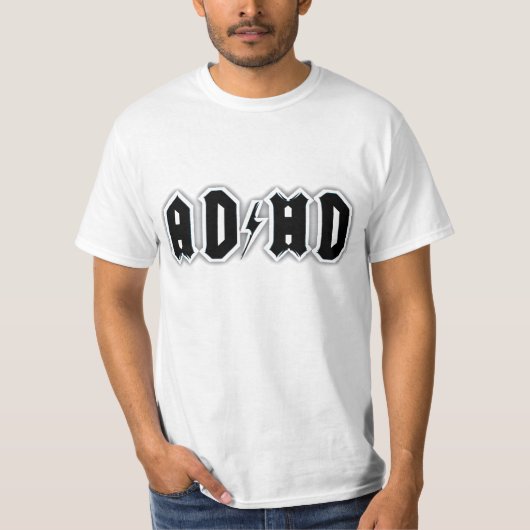 ADHDのTシャツ Tシャツ (正面)