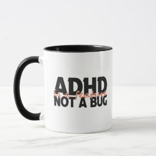 Adhdはバグの神経発散性の贈り物ではない特徴である マグカップ