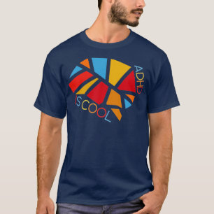 ADHDはメンタルヘルスカッコいい認識度ADHDアワレネス Tシャツ