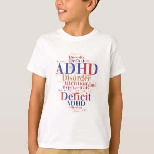 ADHDは目に見える病気ではない Tシャツ