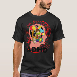 ADHDは素晴らしい子供の認識度ADHD Tシャツ