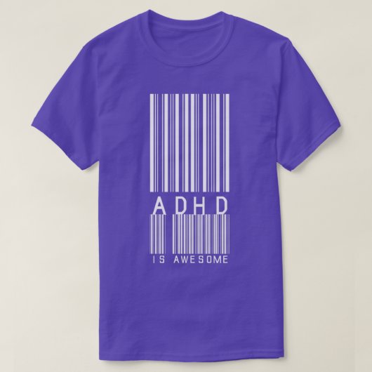 ADHDは素晴らし37 Tシャツ (デザイン正面)