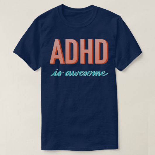 ADHDは素晴らし5 2 Tシャツ (デザイン正面)
