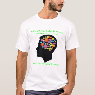 ADHDは認識度のTシャツを表明します Tシャツ