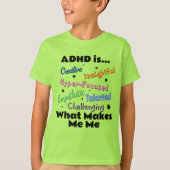 ADHDは…男の子Tシャツ Tシャツ (正面)