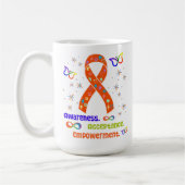 ADHDアドボカシーリボン コーヒーマグカップ (左)