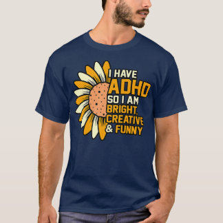 ADHDオレンジリボン障害を持っている認識度Supo Tシャツ