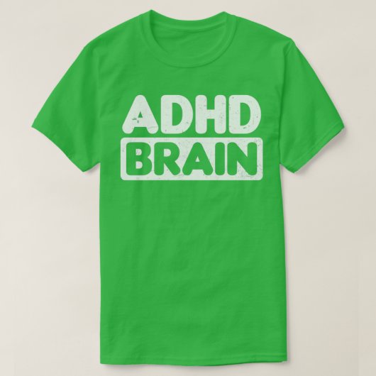 ADHDシャツブレインギフト2 Tシャツ (デザイン正面)
