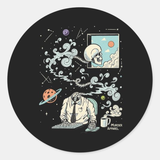 ADHDスケルトン61の間隔 ラウンドシール (正面)