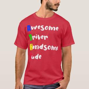 ADHDドライ素晴らしバーハンサム男 Tシャツ