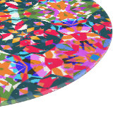 ADHDドーパミンブースト陽性パターカラフルン カッティングボード (角)